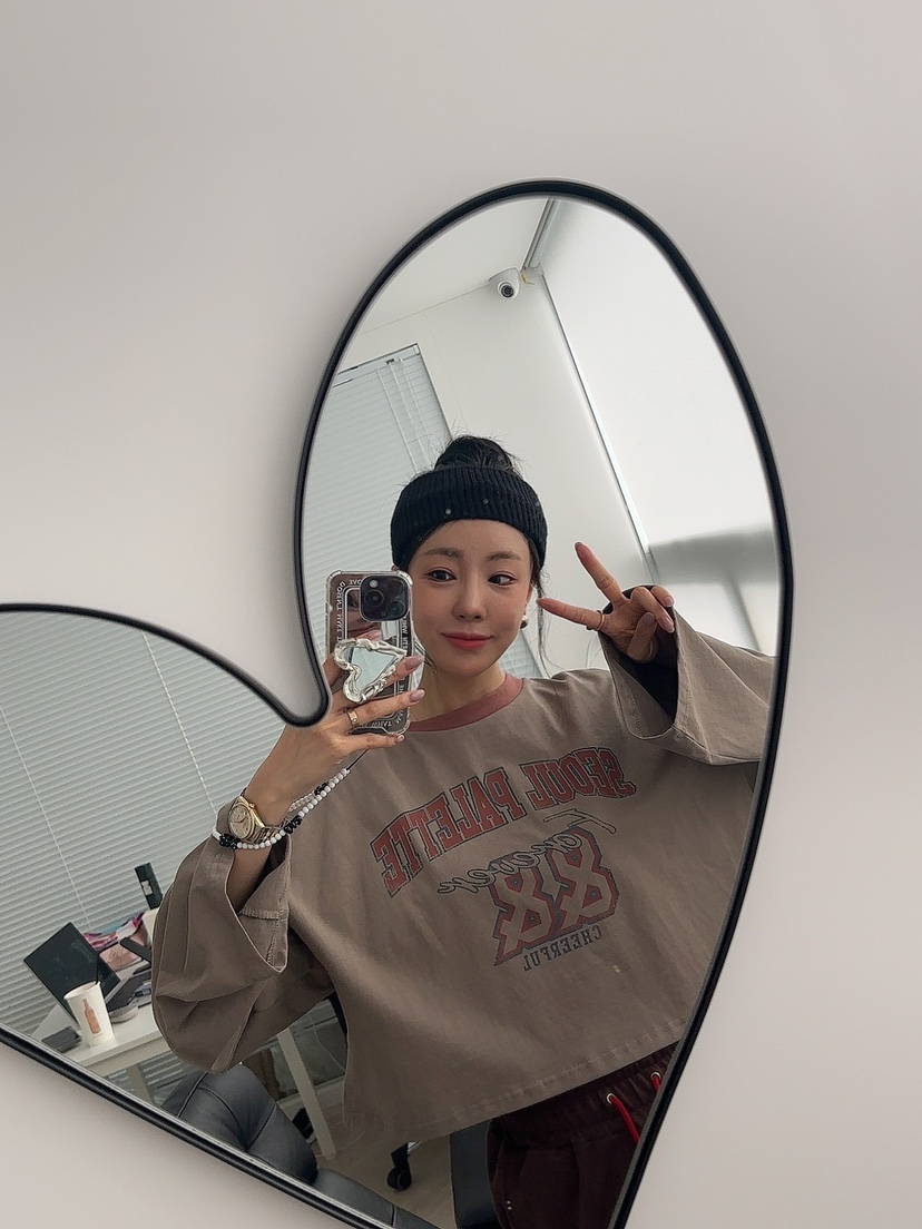 PALETTE韓國直郵東大門實拍女裝新款時尚休閑真品長袖T恤短款PALETTE長袖T恤