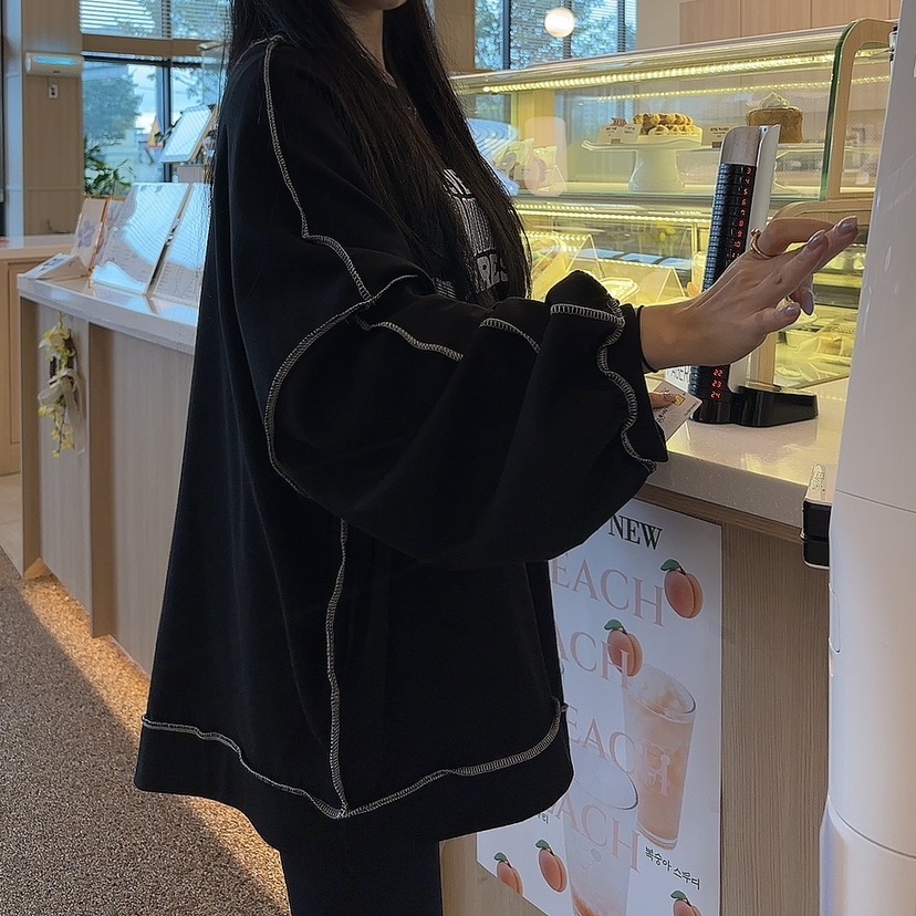 PALETTE韓國直郵女裝新款人氣職業推薦真品24秋冬熱賣衛衣PALETTE衛衣