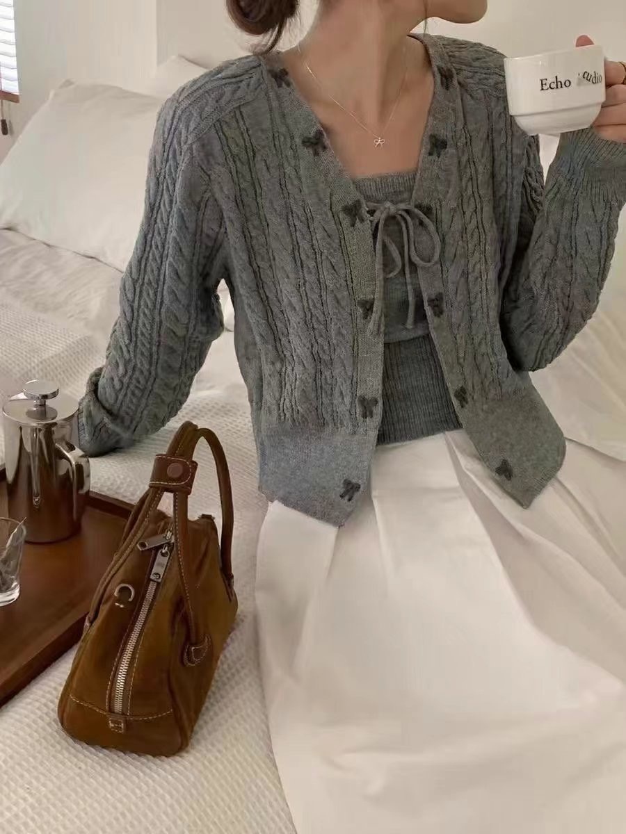 Y.BUTTERFIY韓國直郵東大門實拍女裝新品人氣真品時尚套裝Y.BUTTERFIY套裝圖色3