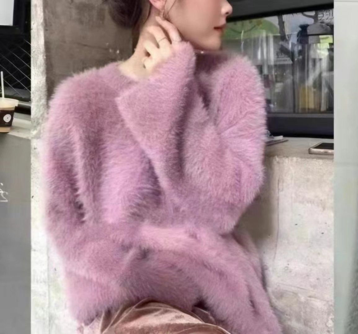 Y.BUTTERFIY韓國直郵女裝新款熱賣人氣推薦24秋冬真品毛衣Y.BUTTERFIY毛衣圖色1