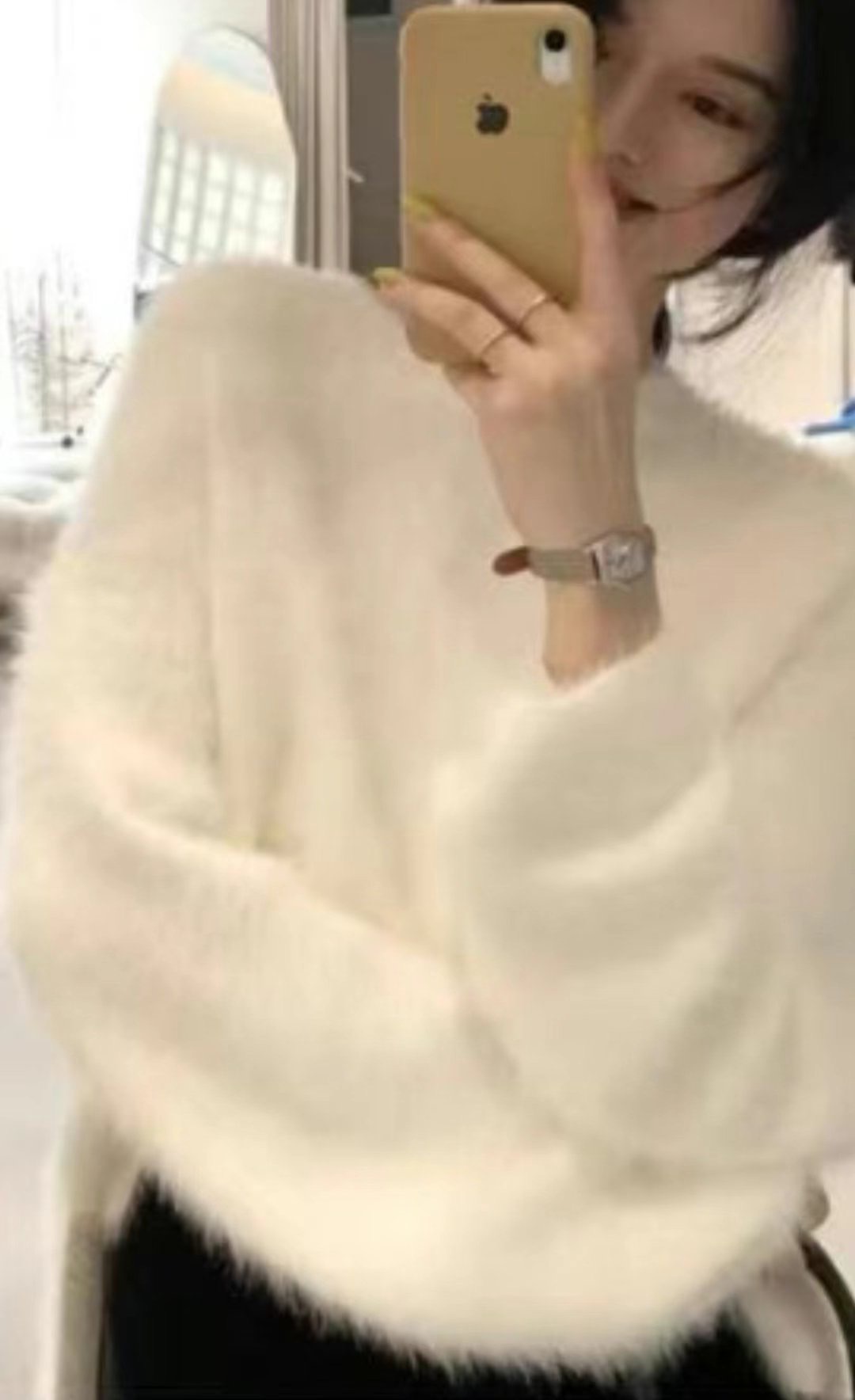 Y.BUTTERFIY韓國直郵女裝新款熱賣人氣推薦24秋冬真品毛衣Y.BUTTERFIY毛衣圖色2