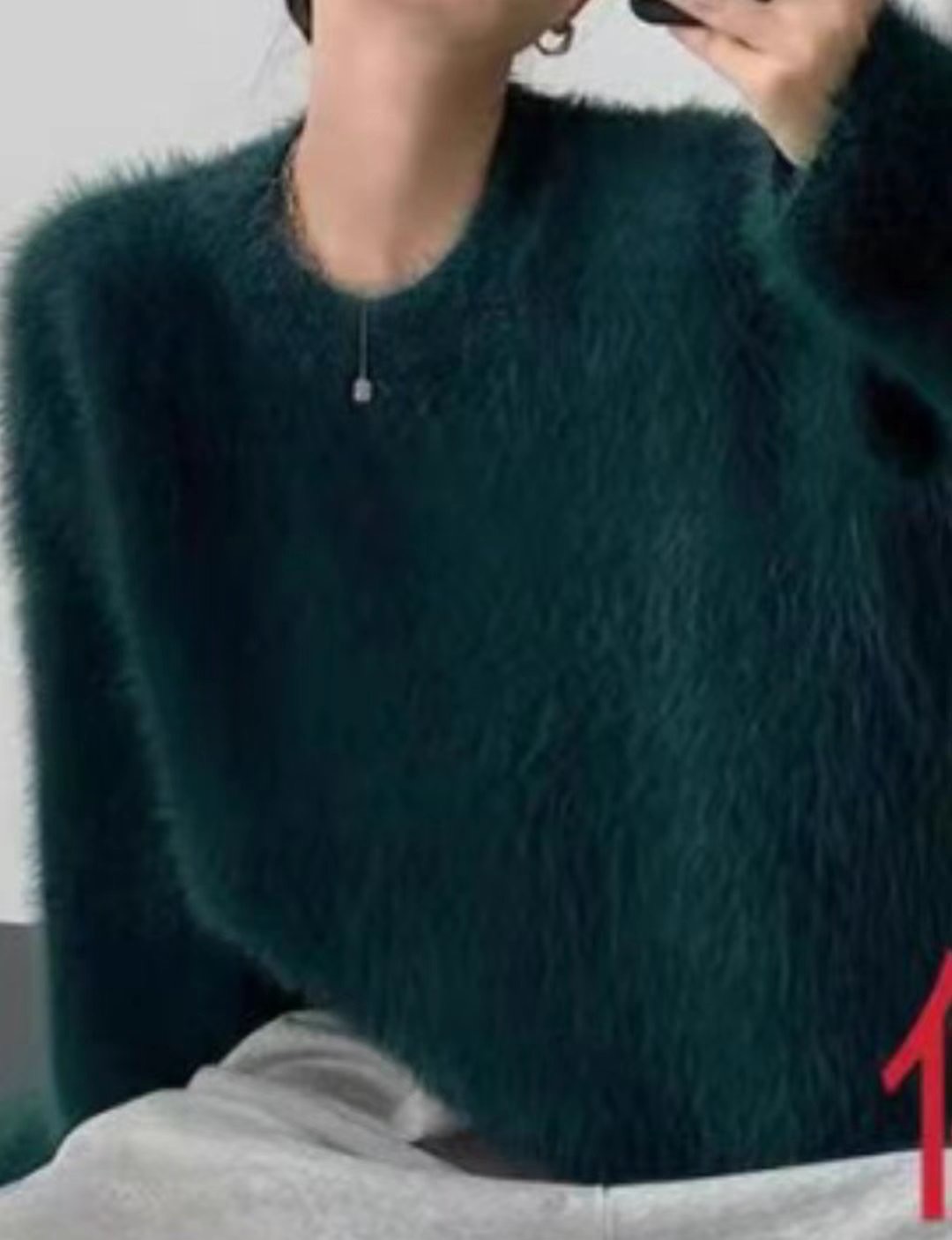 Y.BUTTERFIY韓國直郵女裝新款熱賣人氣推薦24秋冬真品毛衣Y.BUTTERFIY毛衣圖色3