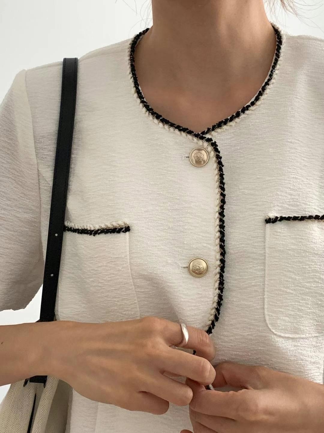 MUTE直郵韓國代購女裝新款真品人氣休閑職業熱賣時尚24秋冬夾克ENCHO夾克