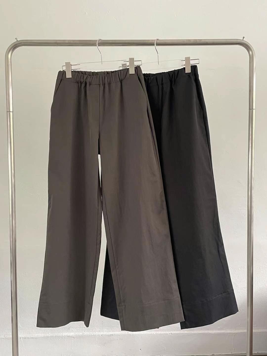 COMO韓國直郵東大門代購女裝新品人氣時尚休閑職業休閑褲綁帶COMO休閑褲