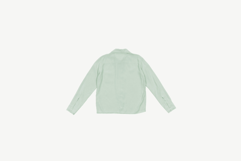 POLAROMO韓國直郵女裝新品真品熱賣職業時尚襯衫蕾絲衫刺繡POLAROMO襯衫/蕾絲衫