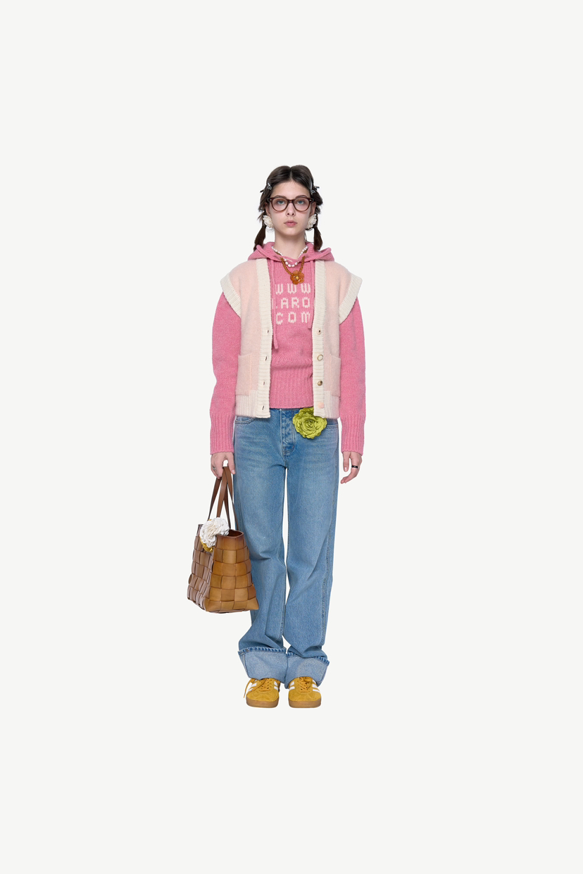 POLAROMO直郵韓國代購女裝新品熱賣職業時尚24秋冬真品馬甲POLAROMO馬甲