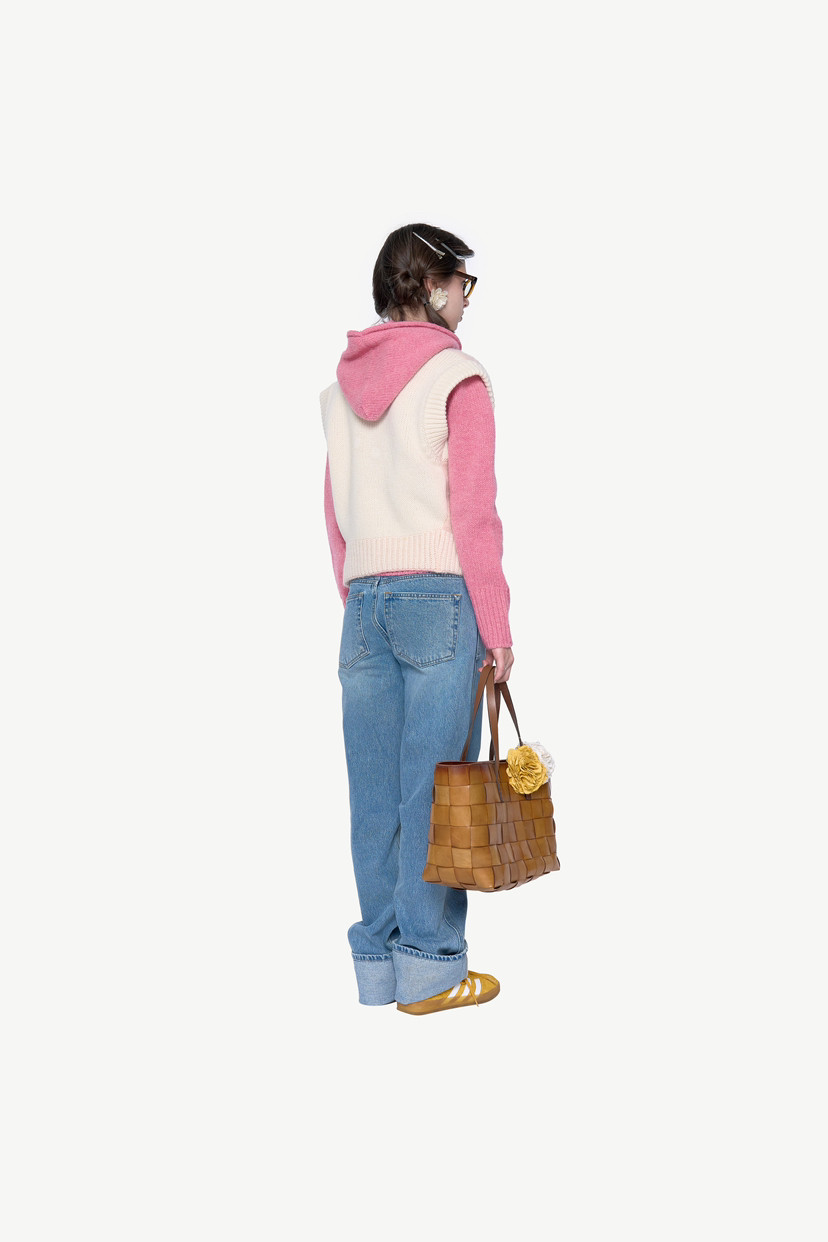 POLAROMO直郵韓國代購女裝新品熱賣職業時尚24秋冬真品馬甲POLAROMO馬甲