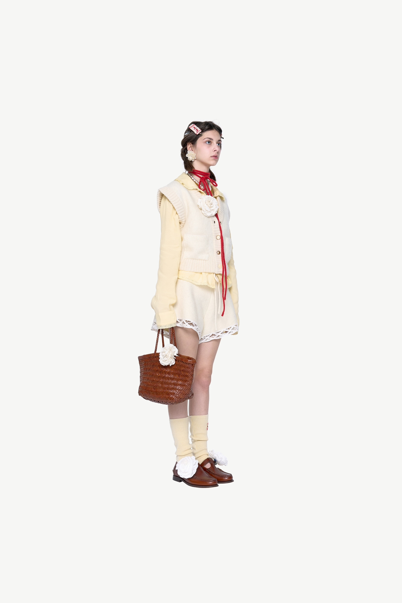 POLAROMO直郵韓國代購女裝新品熱賣職業時尚24秋冬真品馬甲POLAROMO馬甲