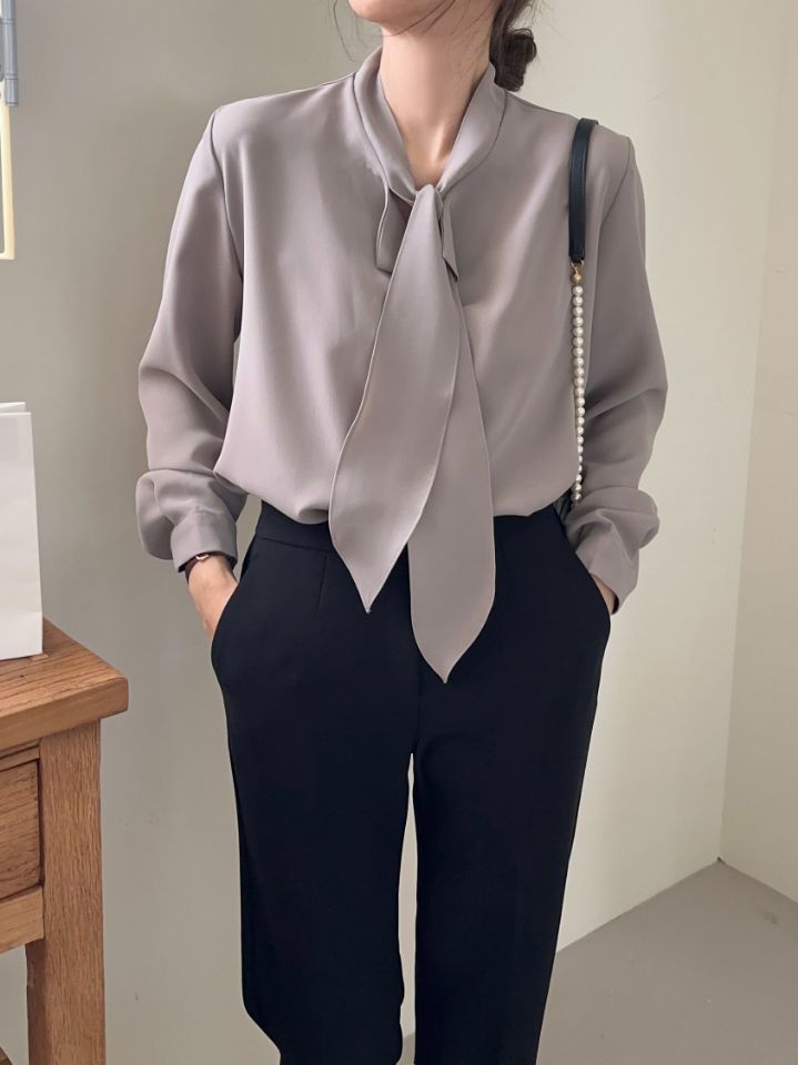 DAILY PROJECT韓國直郵東大門實拍女裝新款休閑襯衫蕾絲衫DAILY PROJECT襯衫/蕾絲衫