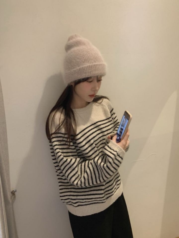 STAY HERE 韓國直郵東大門實拍女裝新款時尚職業推薦針織衫STAY HERE針織衫