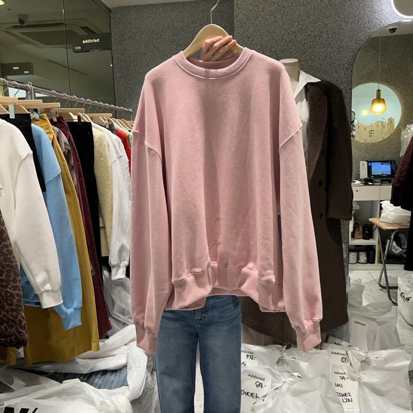 Addicted韓國直郵女裝新品人氣24秋冬真品推薦休閑職業衛衣ADDICTED衛衣圖色2