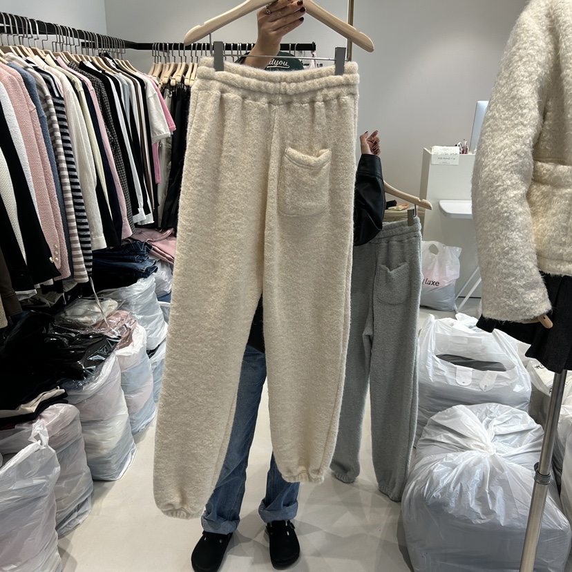 Bread韓國直郵東大門實拍女裝新款熱賣推薦真品職業時尚休閑褲BREAD休閑褲
