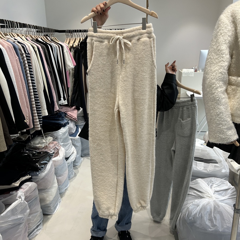 Bread韓國直郵東大門實拍女裝新款熱賣推薦真品職業時尚休閑褲BREAD休閑褲