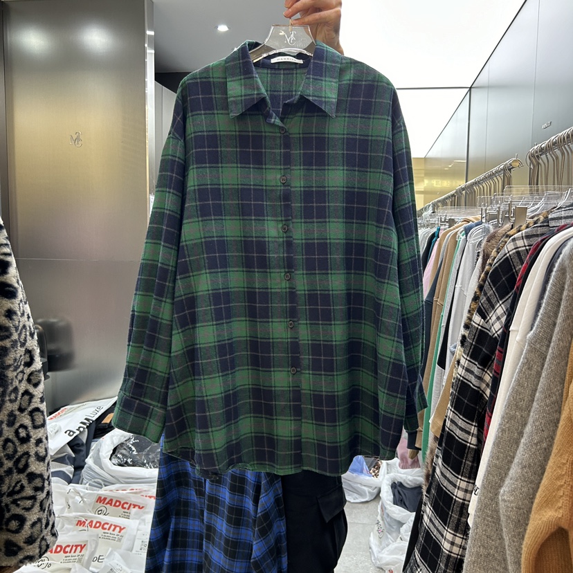 MADCITY韓國直郵東大門代購女裝新品熱賣職業時尚襯衫蕾絲衫MADCITY襯衫/蕾絲衫圖色3