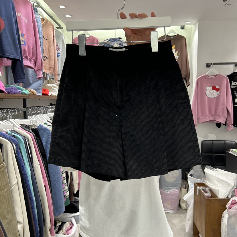 EVE韓國直郵東大門代購女裝新品熱賣時尚24秋冬推薦休閑短褲EVE短褲圖色2