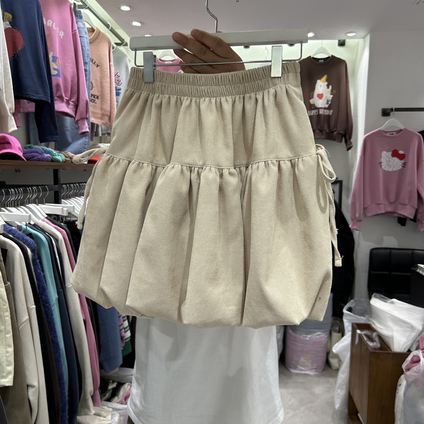 EVE韓國直郵東大門代購女裝新品推薦熱賣職業時尚真品24秋冬短裙EVE短裙