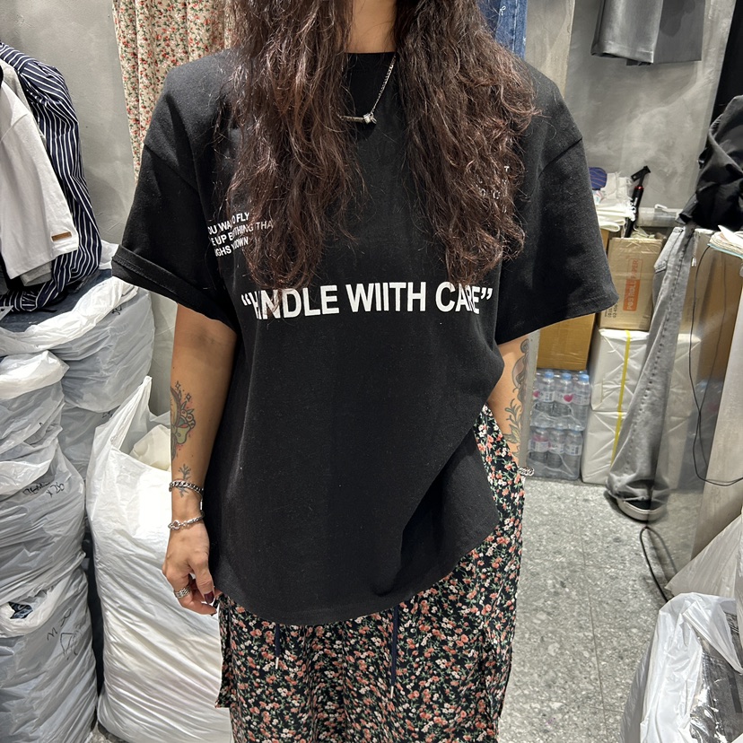A-DEL直郵韓國代購女裝新品熱賣真品人氣24秋冬推薦休閑T恤A-DELT恤圖色3