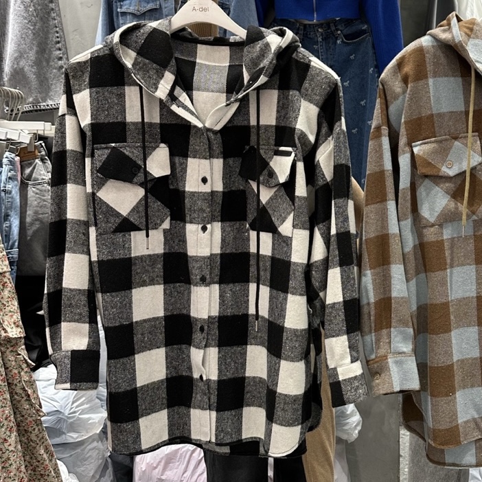 A-DEL韓國直郵東大門代購女裝新品時尚人氣熱賣襯衫蕾絲衫A-DEL襯衫/蕾絲衫圖色2