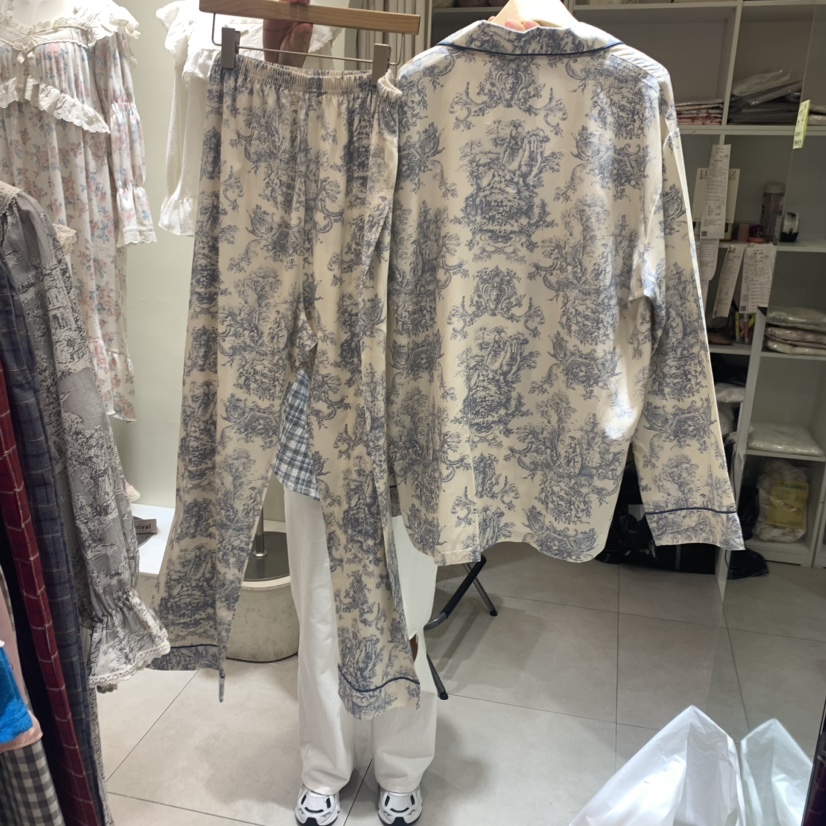 LUNALUZ直郵韓國代購女裝新款真品時尚熱賣24秋冬人氣睡衣LUNALUZ睡衣