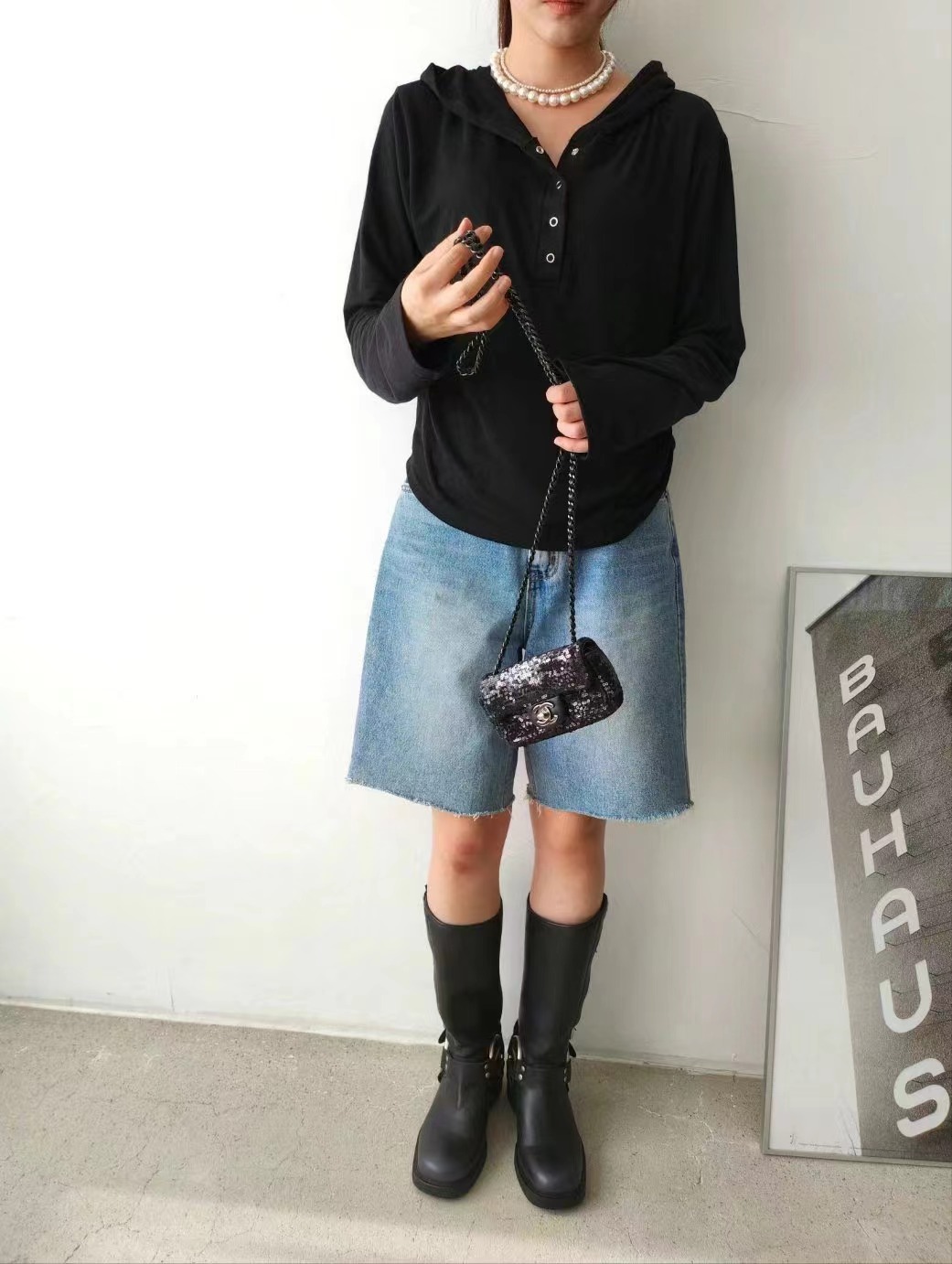 LAYERING直郵韓國代購女裝新款休閑24秋冬真品推薦長袖T恤LAYERING長袖T恤圖色3