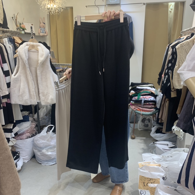 HOJAE韓國直郵東大門代購女裝新款真品推薦時尚職業24秋冬休閑褲HOJAE休閑褲圖色3