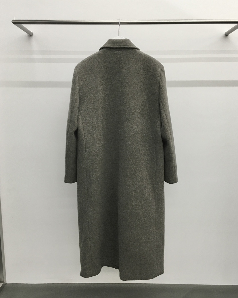 hemp韓國直郵女裝新款休閑推薦人氣職業時尚24秋冬中長款大衣hemp中長款大衣