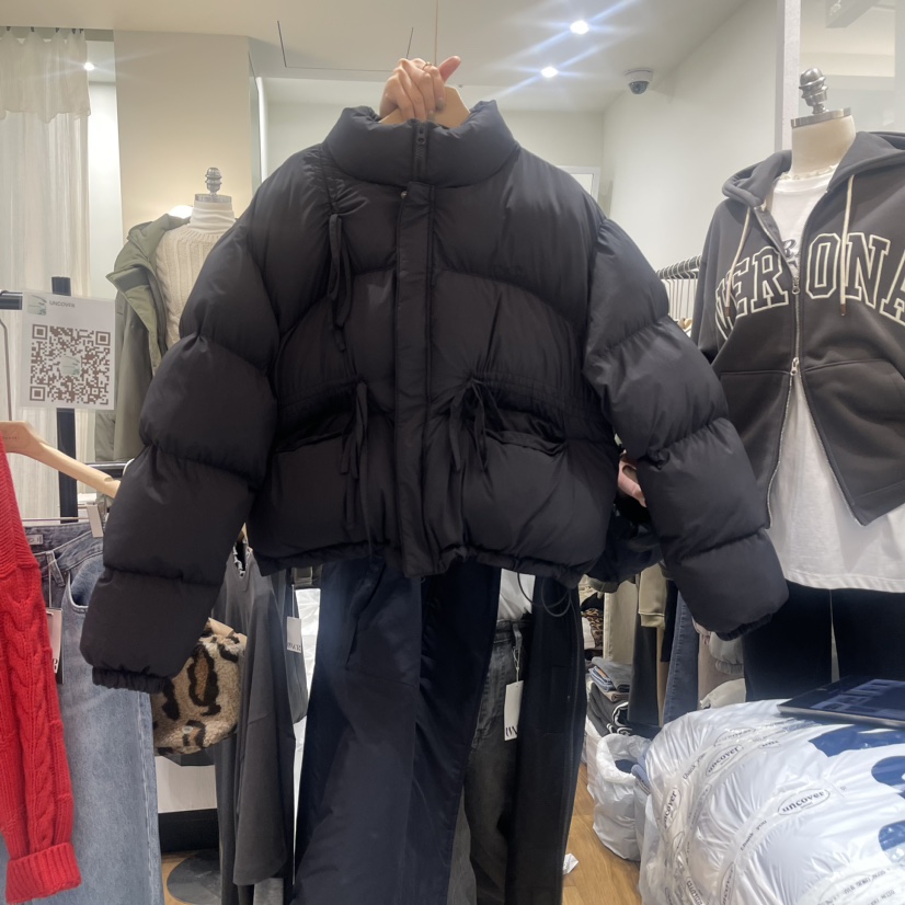 UNCOVER韓國直郵女裝新品職業人氣熱賣真品休閑時尚短款棉服UNCOVER短款棉服圖色4