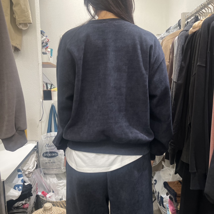VILLABUTTON韓國直郵東大門實拍女裝新品真品人氣時尚24秋冬衛衣VILLABUTTON衛衣