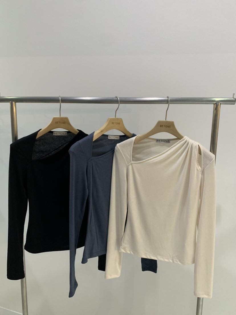 BETONE韓國直郵女裝新款時尚24秋冬真品人氣推薦熱賣長袖T恤BETONE長袖T恤
