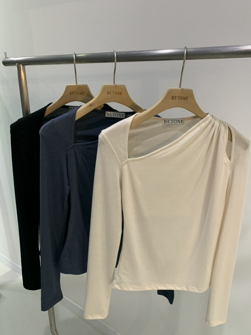 BETONE韓國直郵女裝新款時尚24秋冬真品人氣推薦熱賣長袖T恤BETONE長袖T恤