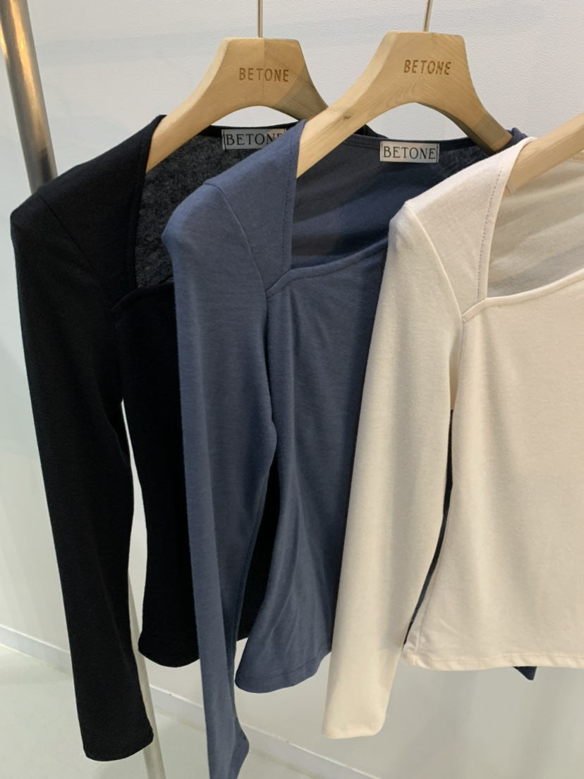 BETONE韓國直郵女裝新款時尚24秋冬真品人氣推薦熱賣長袖T恤BETONE長袖T恤