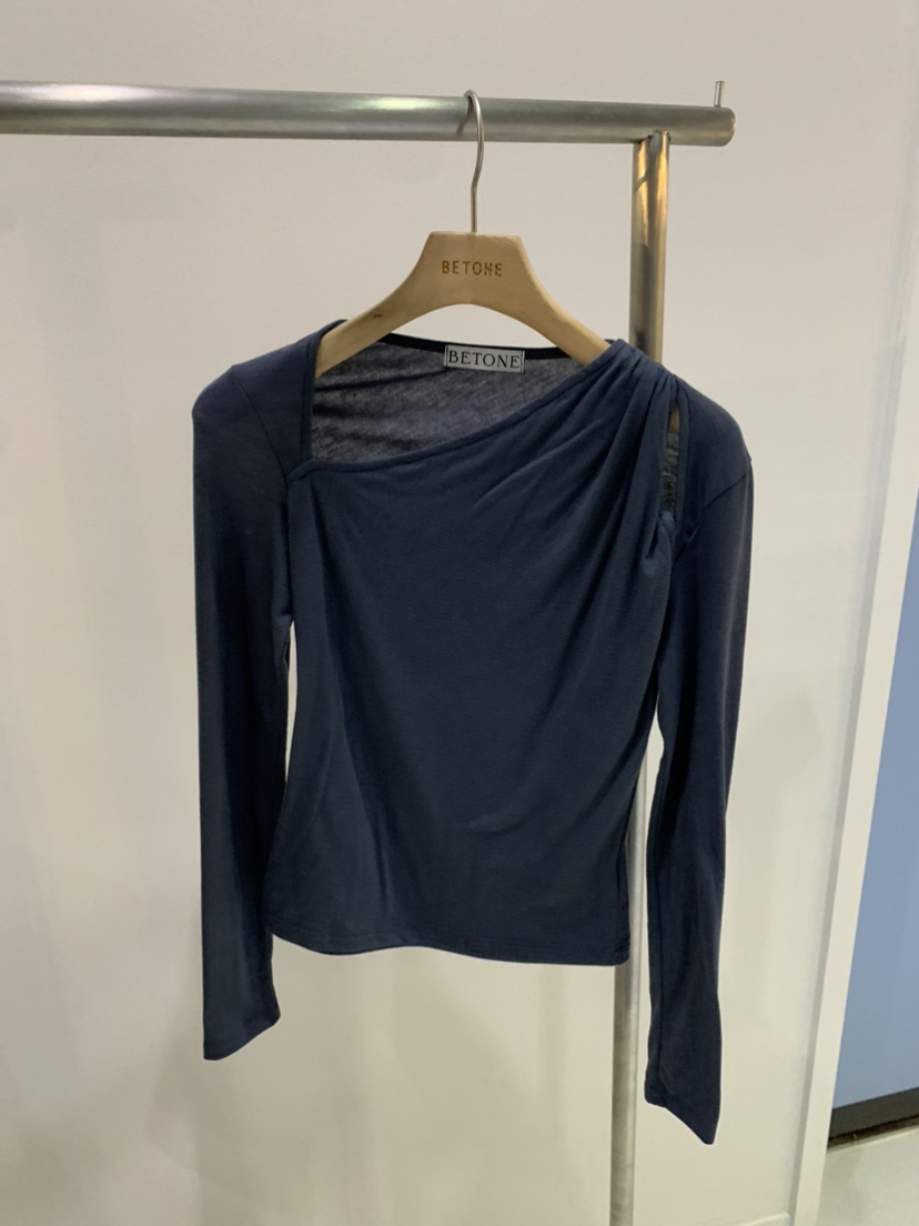 BETONE韓國直郵女裝新款時尚24秋冬真品人氣推薦熱賣長袖T恤BETONE長袖T恤圖色2