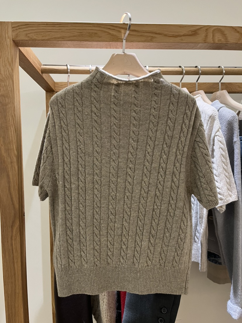 TIZZI韓國直郵東大門代購女裝新品職業時尚推薦真品24秋冬毛衣TIZZI毛衣