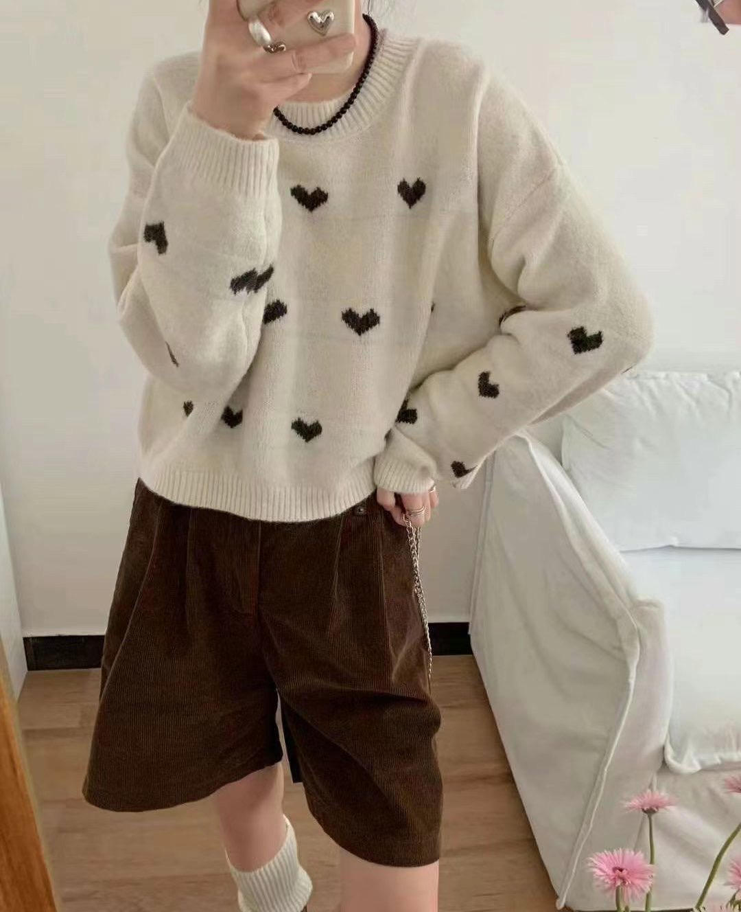 Y.BUTTERFIY韓國直郵東大門實拍女裝新款真品熱賣推薦針織衫Y.BUTTERFIY針織衫圖色2