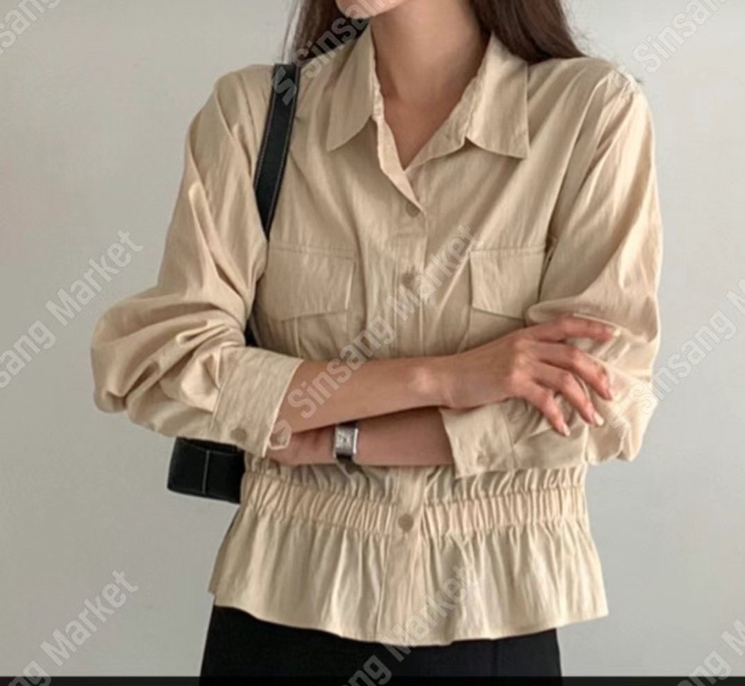 Y.BUTTERFIY直郵韓國代購女裝新品24秋冬推薦襯衫蕾絲衫Y.BUTTERFIY襯衫/蕾絲衫