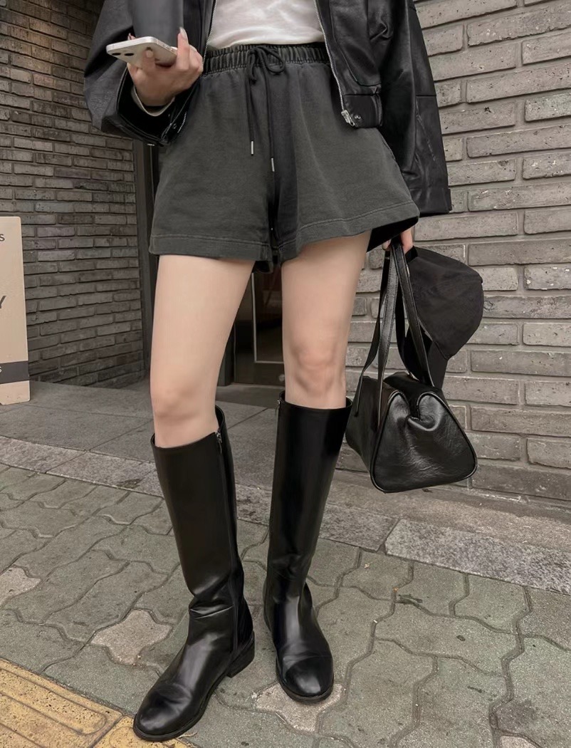 POETE直郵韓國代購女裝新品休閑真品推薦熱賣時尚24秋冬短褲POETE短褲