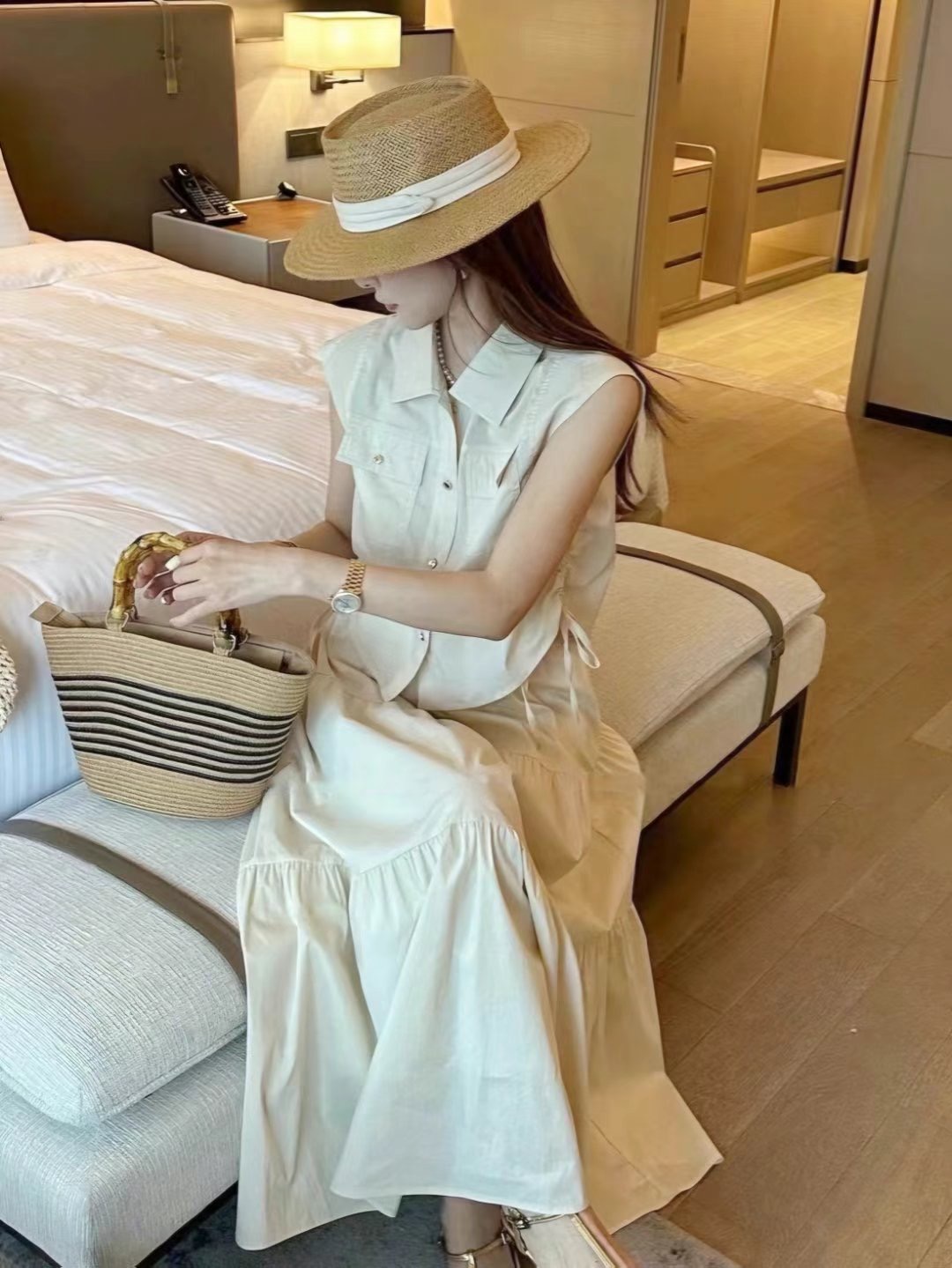 Y.BUTTERFIY韓國直郵東大門代購女裝新品休閑時尚真品套裝Y.BUTTERFIY套裝