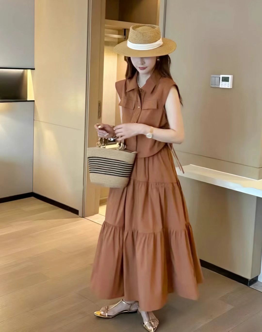 Y.BUTTERFIY韓國直郵東大門代購女裝新品休閑時尚真品套裝Y.BUTTERFIY套裝