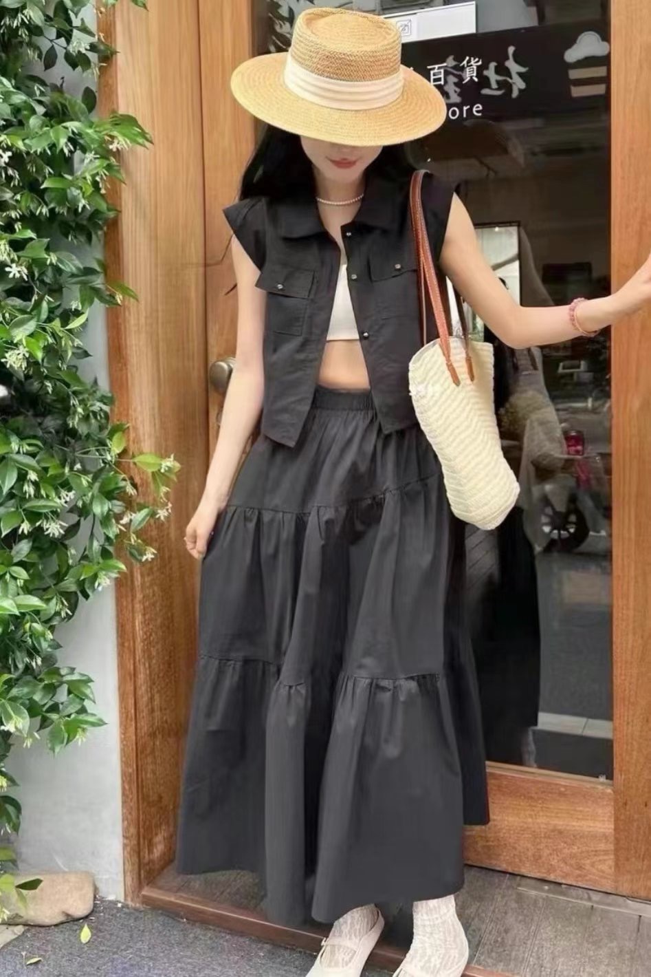 Y.BUTTERFIY韓國直郵東大門代購女裝新品休閑時尚真品套裝Y.BUTTERFIY套裝圖色3