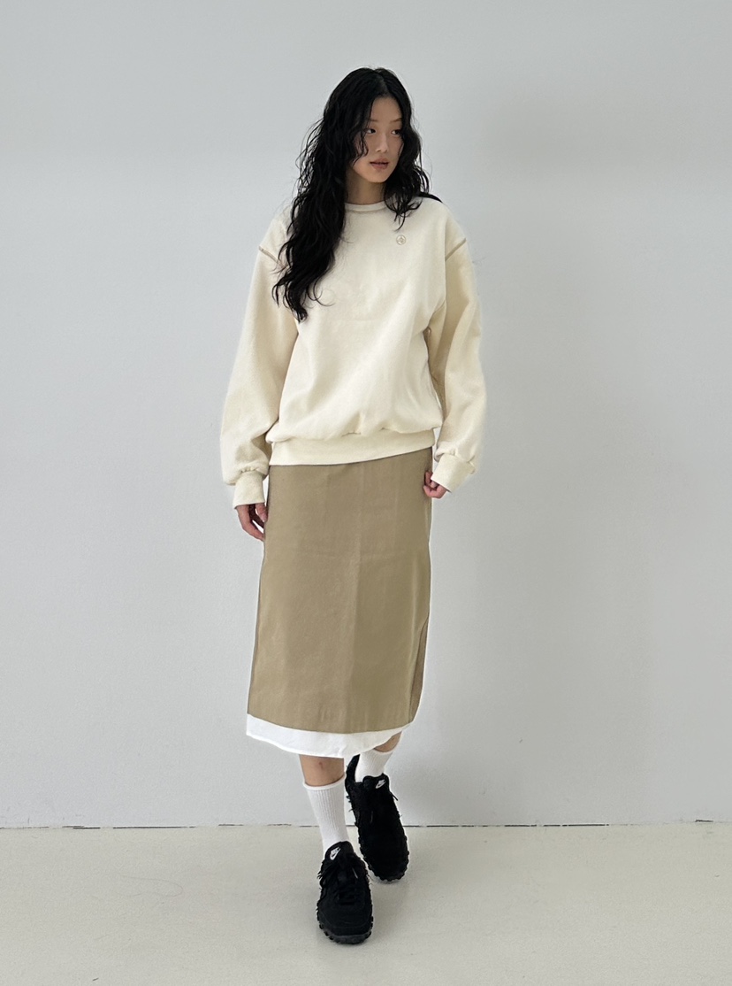 A.VER韓國直郵東大門實拍女裝新品人氣熱賣休閑推薦衛衣刺繡A.VER衛衣