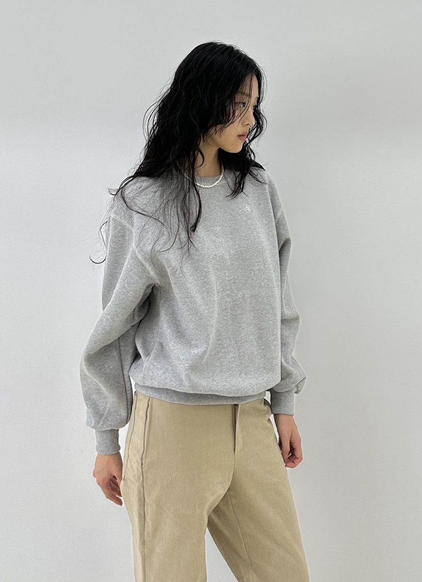 A.VER韓國直郵東大門實拍女裝新品人氣熱賣休閑推薦衛衣刺繡A.VER衛衣