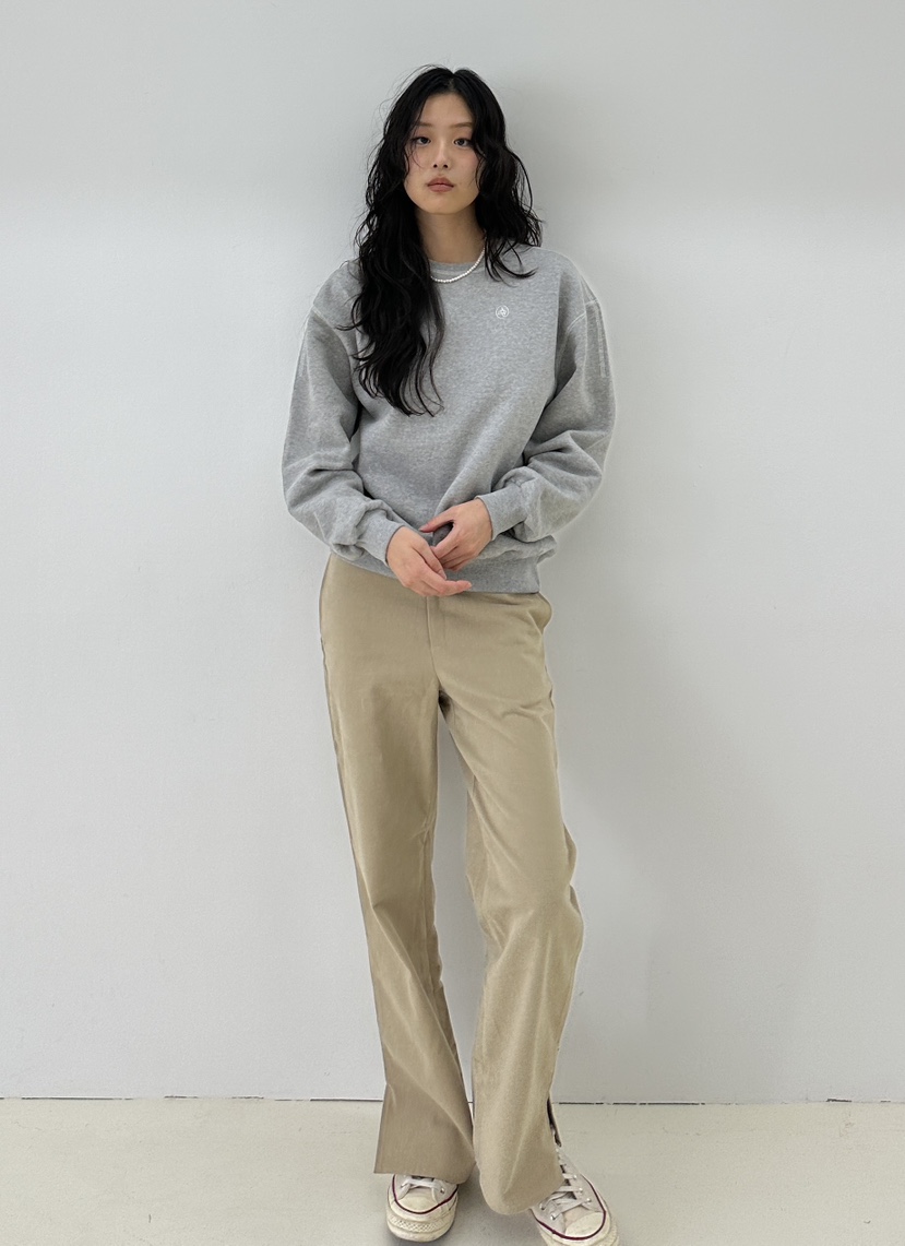 A.VER韓國直郵東大門實拍女裝新品人氣熱賣休閑推薦衛衣刺繡A.VER衛衣