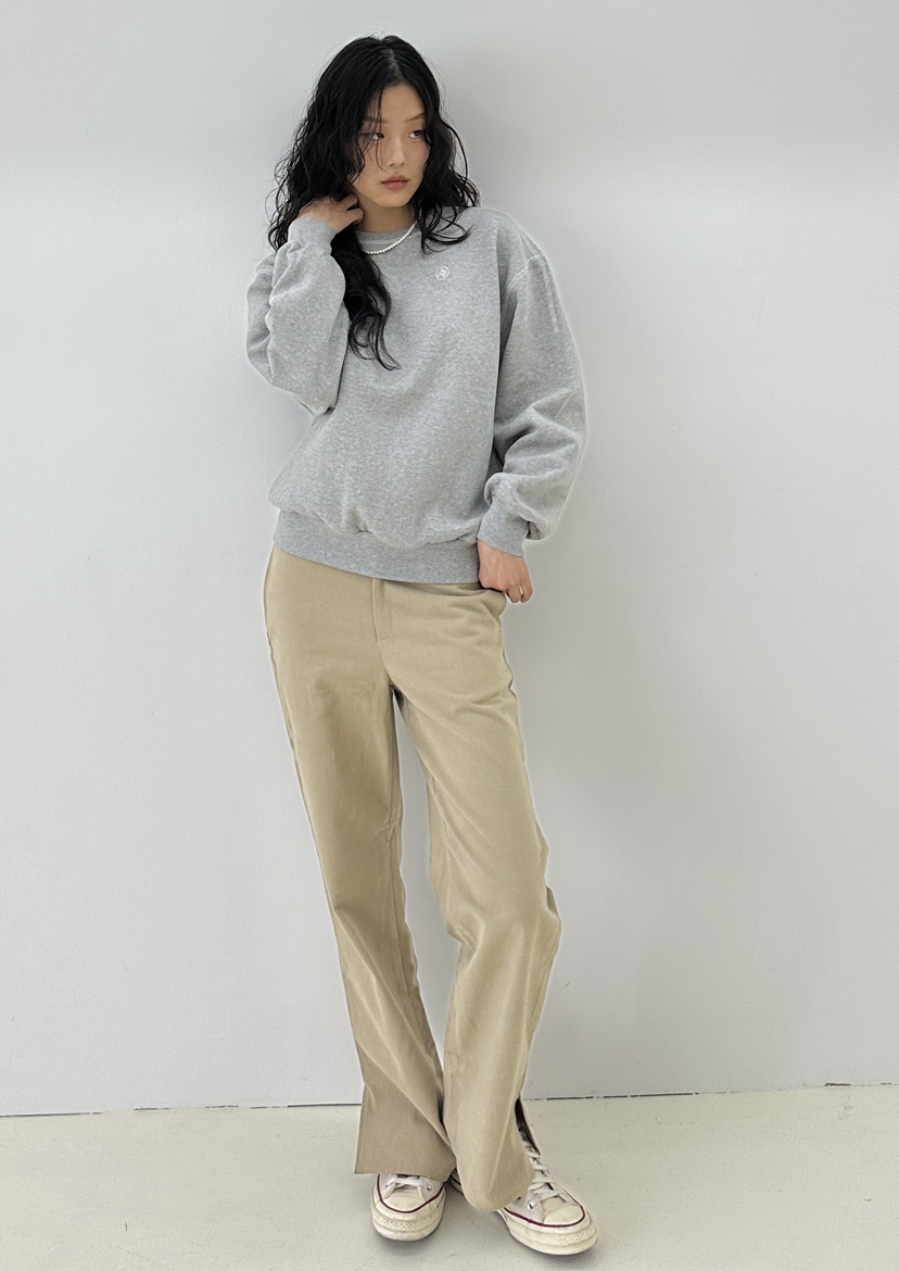 A.VER韓國直郵東大門實拍女裝新品人氣熱賣休閑推薦衛衣刺繡A.VER衛衣
