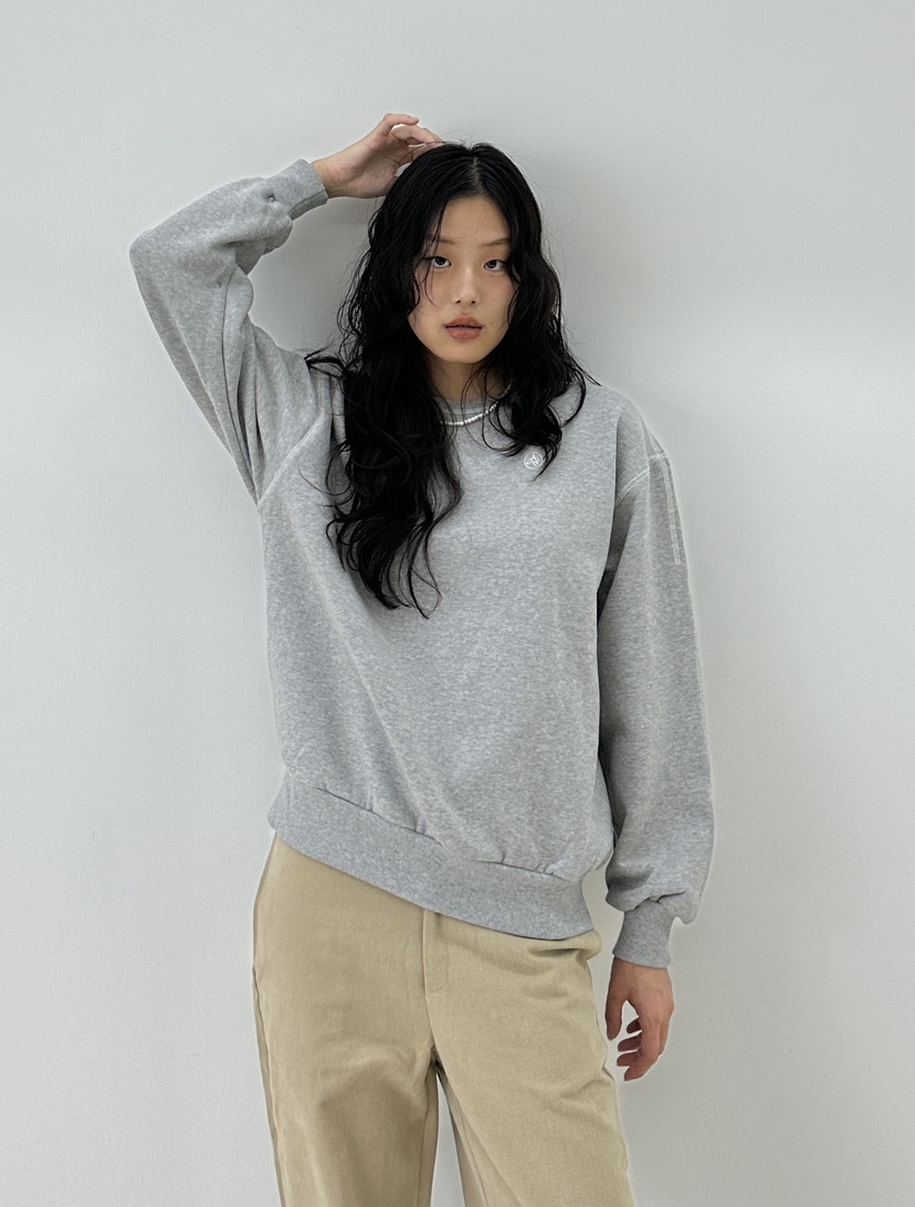 A.VER韓國直郵東大門實拍女裝新品人氣熱賣休閑推薦衛衣刺繡A.VER衛衣圖色2