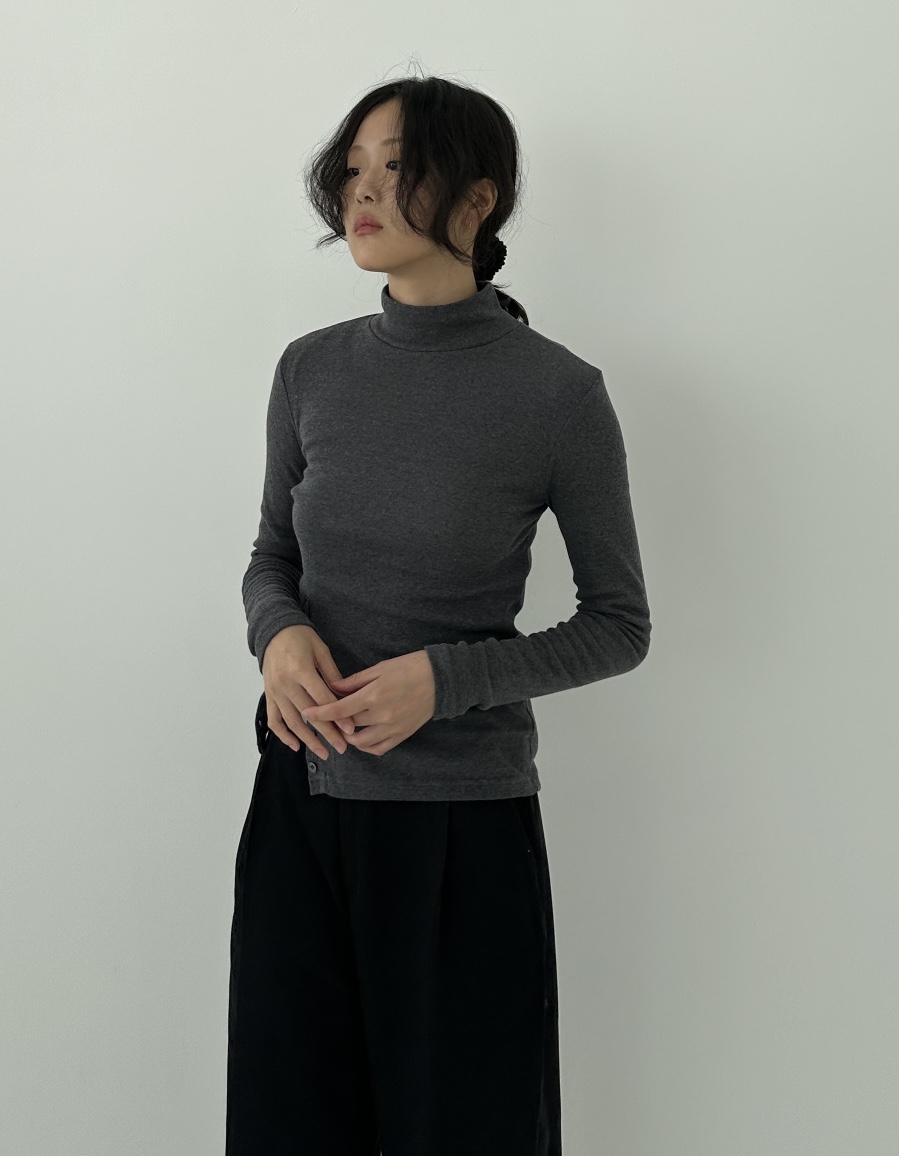 A.VER韓國直郵東大門實拍女裝新款時尚職業人氣長袖T恤羊毛A.VER長袖T恤