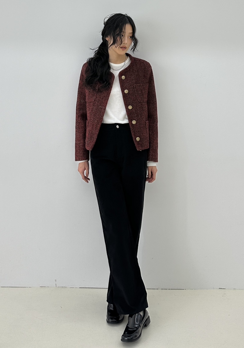 A.VER韓國直郵女裝新款休閑時尚熱賣人氣推薦真品24秋冬休閑褲A.VER休閑褲圖色2