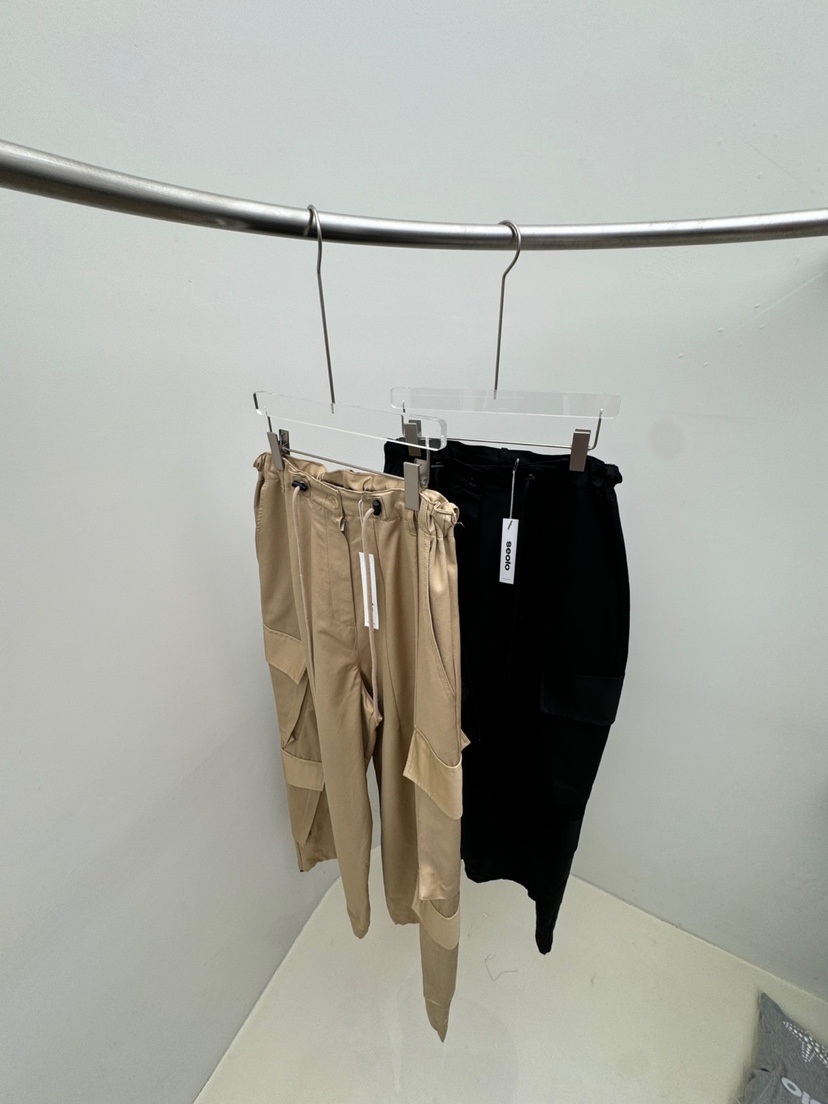 Seolo seoul韓國直郵女裝新品休閑人氣時尚真品休閑褲口袋Seolo seoul休閑褲