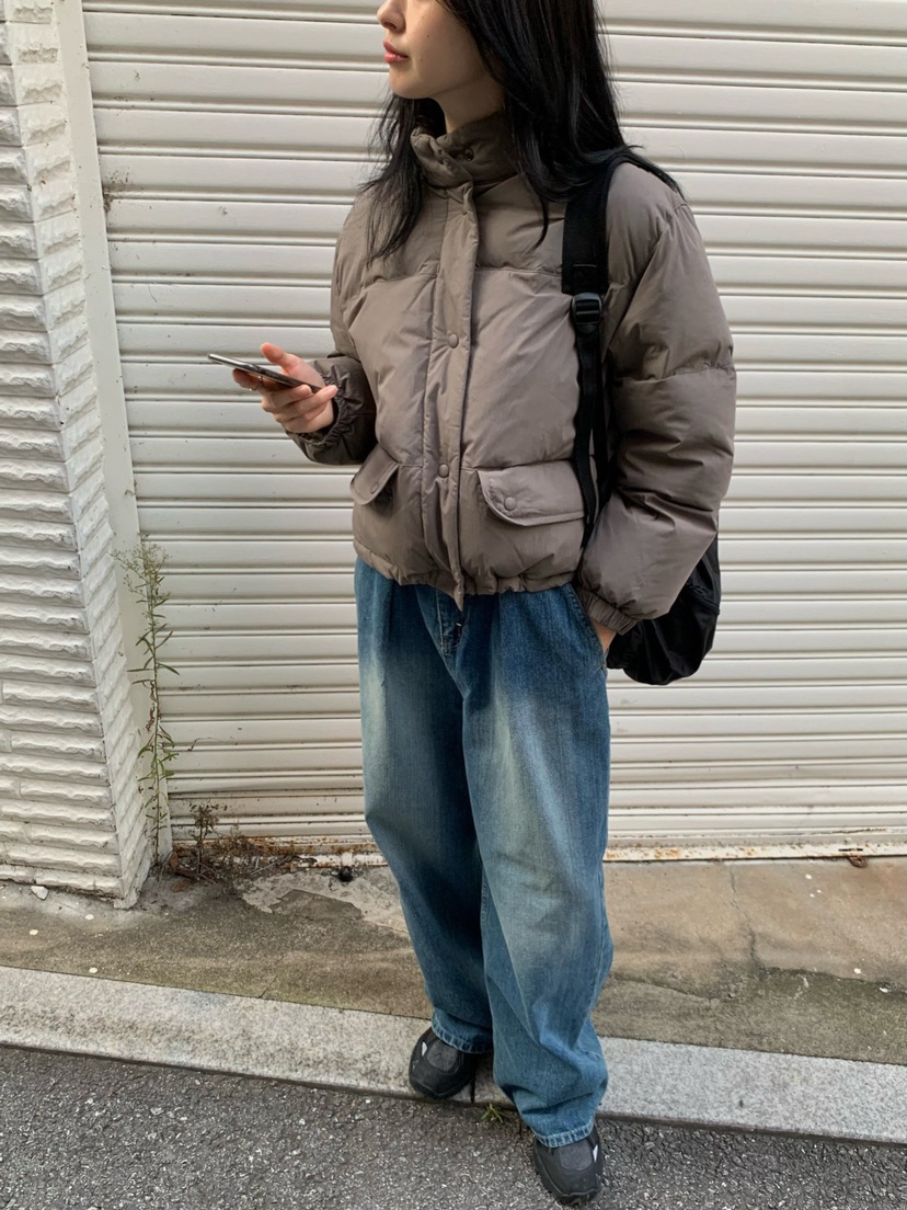 LOFN韓國直郵女裝新款熱賣職業24秋冬真品短款羽絨服鴨絨LOFN短款羽絨服