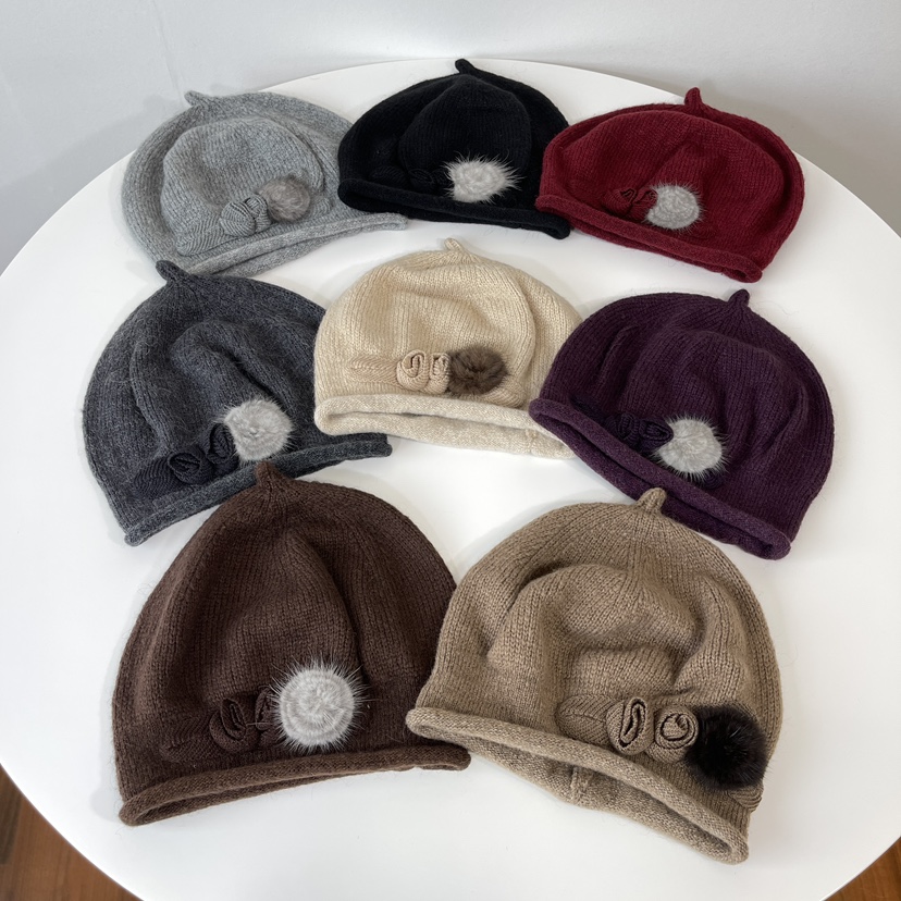 LOVELY HAT韓國直郵東大門實拍女裝新品職業時尚24秋冬帽子LOVELY HAT帽子