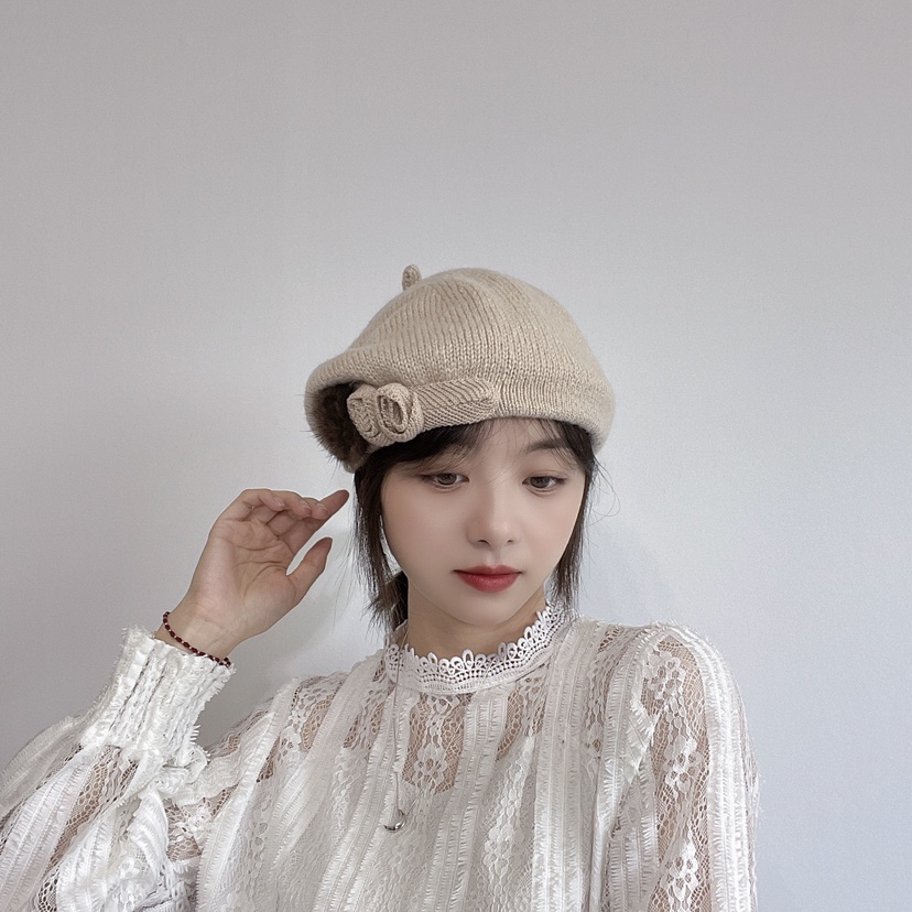 LOVELY HAT韓國直郵東大門實拍女裝新品職業時尚24秋冬帽子LOVELY HAT帽子